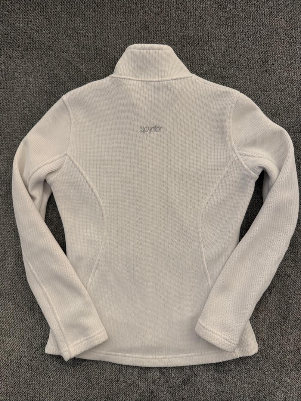 Spyder Women's White Full-Zip Woven Jacket Sz M - Picture 5 of 7